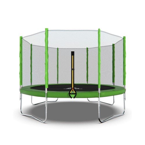 Батут DFC Trampoline Fitness 12ft с внешней сеткой (366 см)