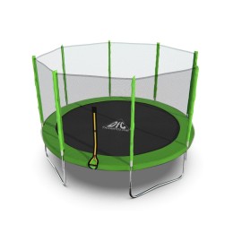 Батут DFC Trampoline Fitness 12ft с внешней сеткой (366 см)