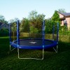 Батут DFC Trampoline Fitness 14ft (427 см) с внешней сеткой, синий