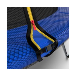Батут DFC Trampoline Fitness 14ft (427 см) с внешней сеткой, синий