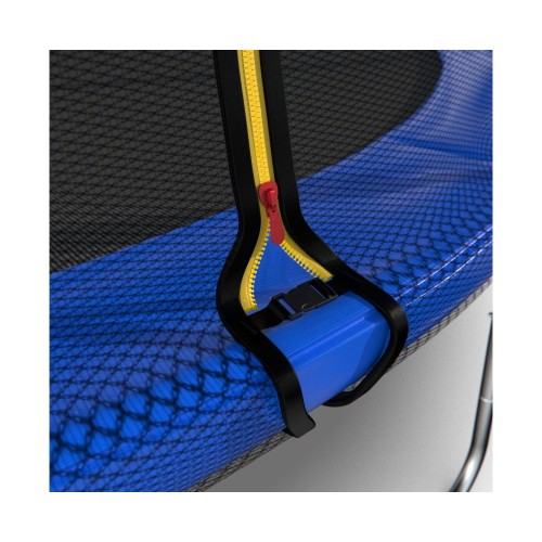 Батут DFC Trampoline Fitness 16ft (488 см) с внешней сеткой, синий