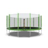 Батут DFC Trampoline Fitness 16ft (488 см) с внешней сеткой, св.зел.