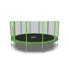 Батут DFC Trampoline Fitness 16ft (488 см) с внешней сеткой, св.зел.