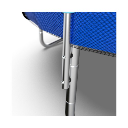 Батут DFC Trampoline Fitness 6ft с внешней сеткой, синий (183см)