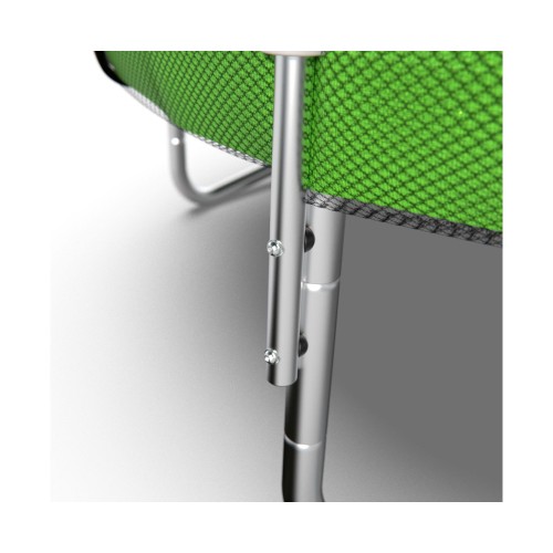 Батут DFC Trampoline Fitness 6ft с внешней сеткой, св.зел. (183см)