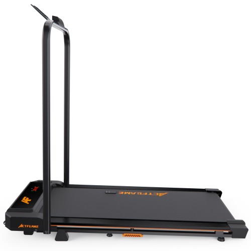 Беговая дорожка с поручнем DFC AXEFIT TM200-1HB, 94 х 39 см, черная