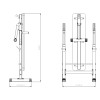 Скамья со стойками под штангу DFC D6453