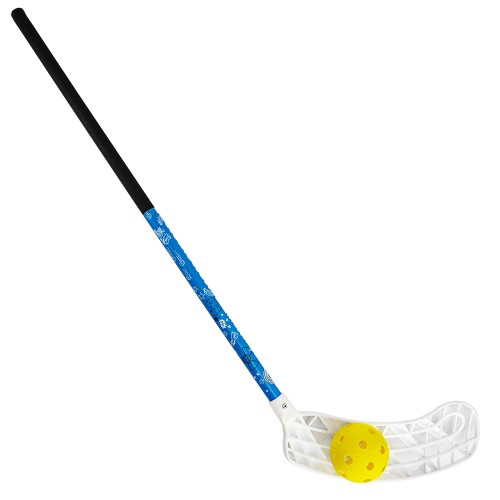 Клюшка для флорбола RealStick KIDSCAMP 65 см (рост 110-120 см) с мячом