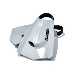 Ласты для бассейна TORRES F03 профессиональные, S (38-39), Серый