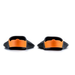 Ласты для бассейна TORRES X1 профессиональные, XS (36-37), Черный