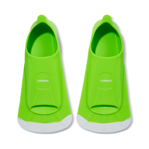 Ласты для бассейна TORRES F02, XXS (34-36), Салатовый