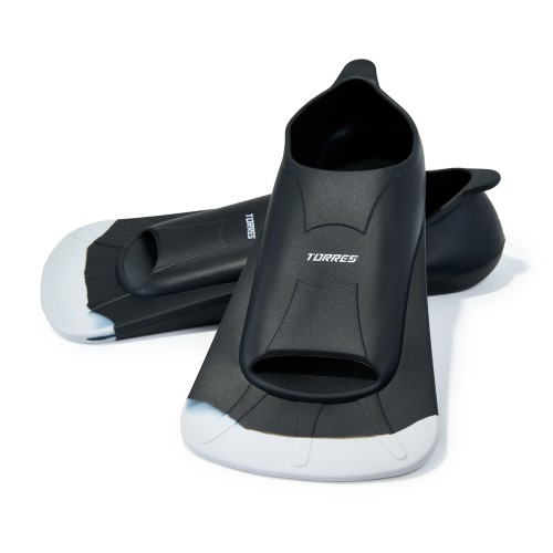 Ласты для бассейна TORRES F02, XS (36-38), Черный