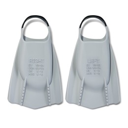 Ласты для бассейна TORRES F03 профессиональные, S (38-39), Серый