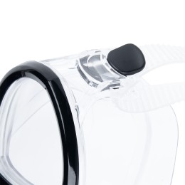 Маска для плавания SALVAS Change Mask, размер взрослый, Черный