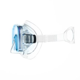 Маска для плавания SALVAS Domino Md Mask, размер Medium, Голубой