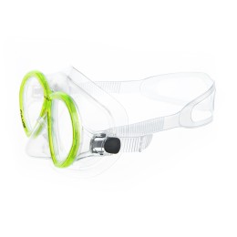 Маска для плавания SALVAS Change Mask, размер взрослый, Желтый