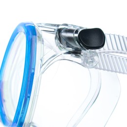 Маска для плавания SALVAS Change Mask, размер взрослый, Синий