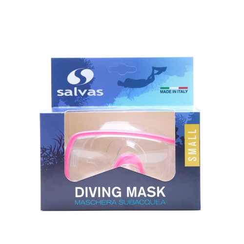 Маска для плавания SALVAS Domino Jr Mask, размер детский