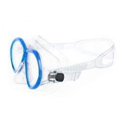 Маска для плавания SALVAS Change Mask, размер взрослый, Синий