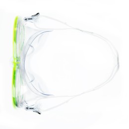 Маска для плавания SALVAS Change Mask, размер взрослый, Желтый