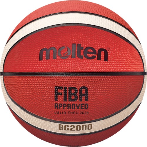 Мяч баскетбольный Molten B7G2000, размер 7, FIBA Approved Level II