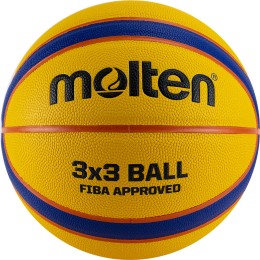 Мяч баскетбольный (стритбол) Molten B33T5000, размер 6, FIBA Approved