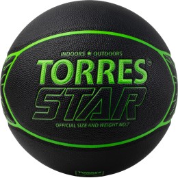 Мяч баскетбольный TORRES Star, размер 7