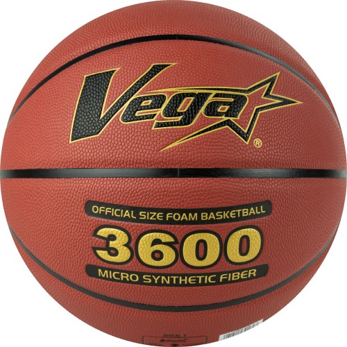 Мяч баскетбольный VEGA OBU-718, микрофибра, FIBA, размер 7