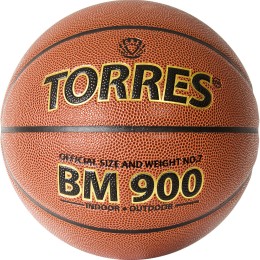 Мяч баскетбольный TORRES BM900, размер 7