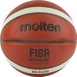 Мяч баскетбольный Molten B6G4500X, размер 6, FIBA Approved