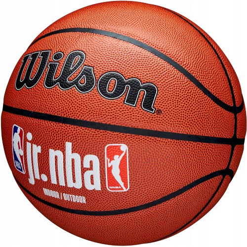 Мяч баскетбольный Wilson JR. NBA Fam Logo Indoor Outdoor, размер 6