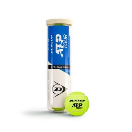 Мяч теннисный Dunlop ATP Official Tour Premium 4B, 601599, упаковка 4 шт,  ITF