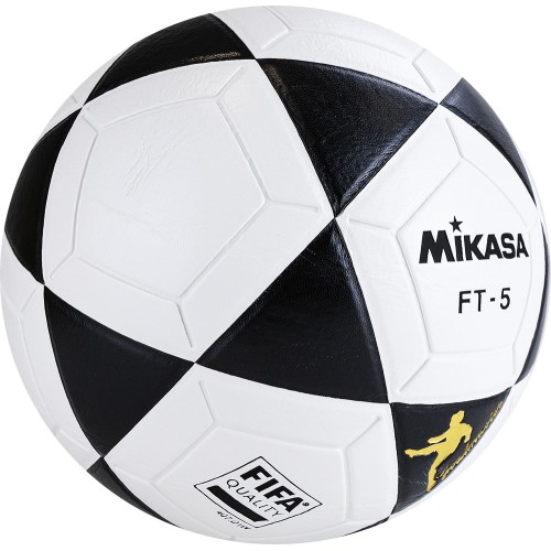 Мяч для футбола MIKASA FT5 FQ-BKW, FIFA Quality, размер 5