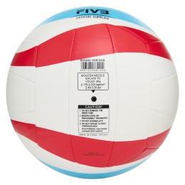 Мяч для пляжного волейбола Mikasa, размер 5, Сине-красный
