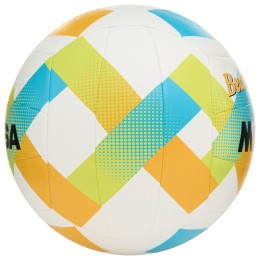 Мяч для пляжного волейбола Mikasa, размер 5, Сине-желтый