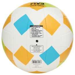 Мяч для пляжного волейбола Mikasa, размер 5, Сине-желтый