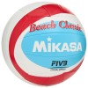 Мяч для пляжного волейбола Mikasa, размер 5, Сине-красный