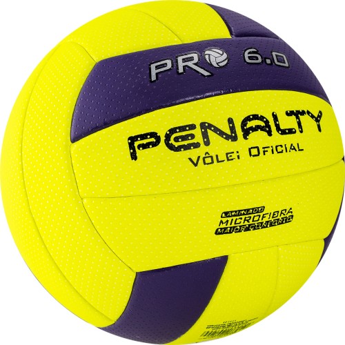 Мяч волейбольный PENALTY BOLA VOLEI 6.0 PRO, микрофибра, размер 5