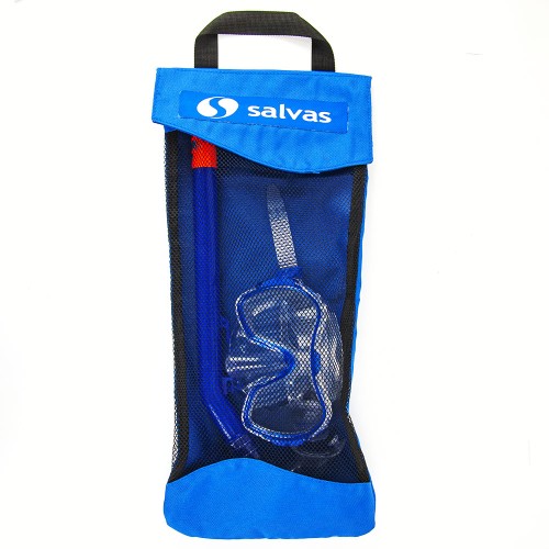 Набор для плавания SALVAS Haiti Set, размер Medium, в сетчатой сумке