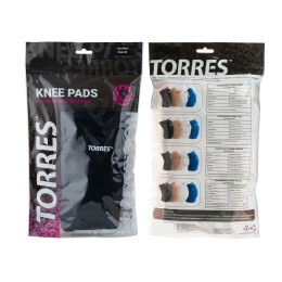 Наколенники спортивные TORRES Comfort, Черный