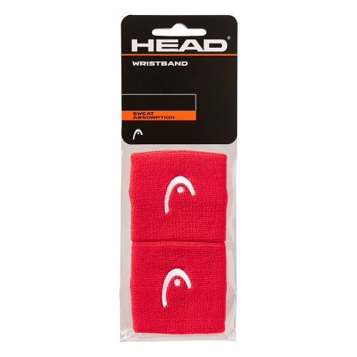 Напульсники HEAD 2,5", ширина 7 см, красный