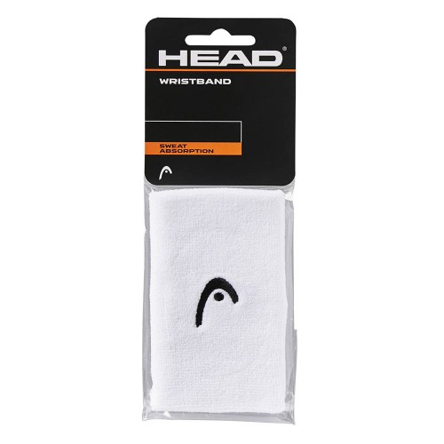 Напульсники HEAD 5", ширина 12,7 см, белый