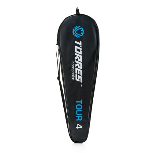 Ракетка для бадминтона TORRES Tour 4, карбон/алюминий