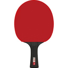 Ракетка для настольного тенниса DOUBLE FISH Black Carbon King Racket 3***, профессиональная, ITTF Approved