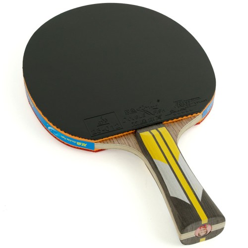 Ракетка для настольного тенниса DOUBLE FISH 6A+C, профессиональная, ITTF Approved, + 2 мяча