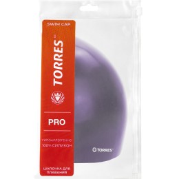 Шапочка для плавания TORRES Pro, Фиолетовый