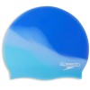 Шапочка для плавания SPEEDO Multi Color Silicone Cap, Голубой/Синий