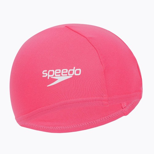 Шапочка для плавания SPEEDO Polyester Cap Jr, детская, Розовый