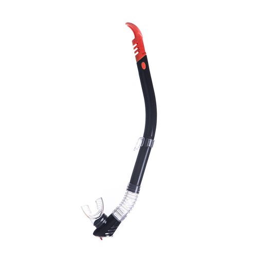 Трубка плавательная SALVAS Splash Snorkel, размер взрослый, черный