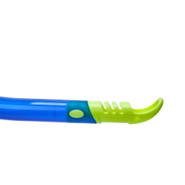 Трубка плавательная SALVAS Splash Snorkel, размер взрослый, синий
